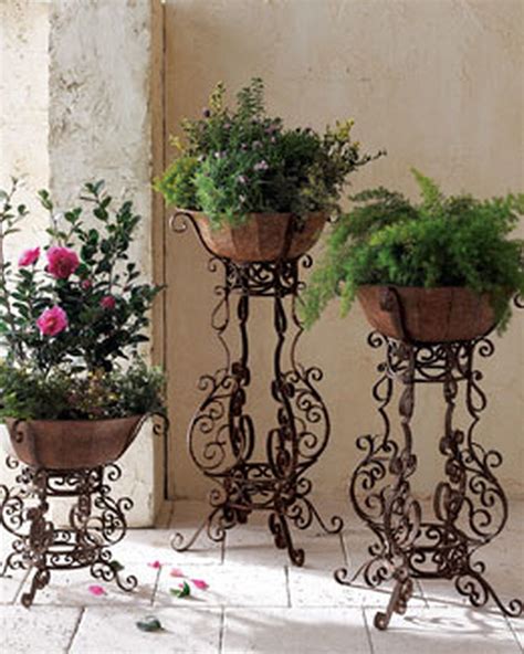 Wrought Iron Plant Hangers Plant Stands & Accessories You'll 